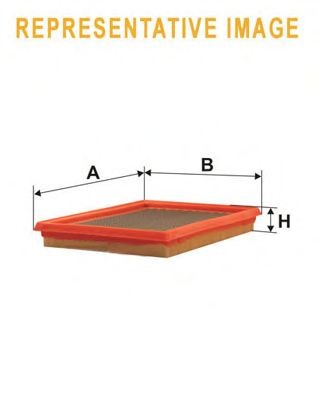 WIX FILTERS wa6198 -  Воздушный фильтр